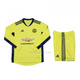 Maillot de Foot Manchester United Extérieur Gardien 2020-21 Manches Longues - Enfant